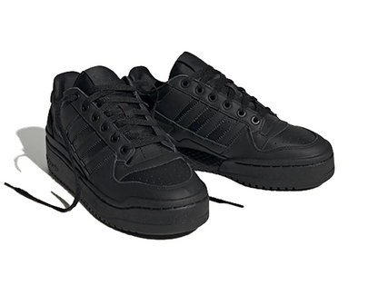 Zapatillas Adidas Forum Bold Stripes Mujer Mono Negro
