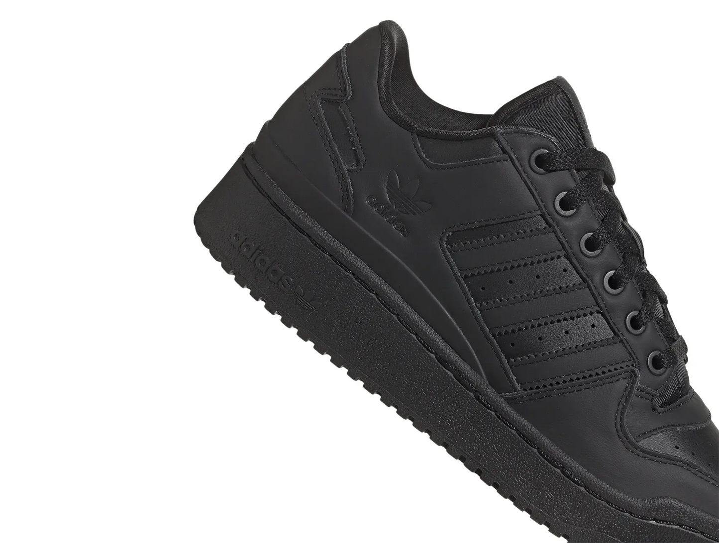 Zapatillas Adidas Forum Bold Stripes Mujer Mono Negro