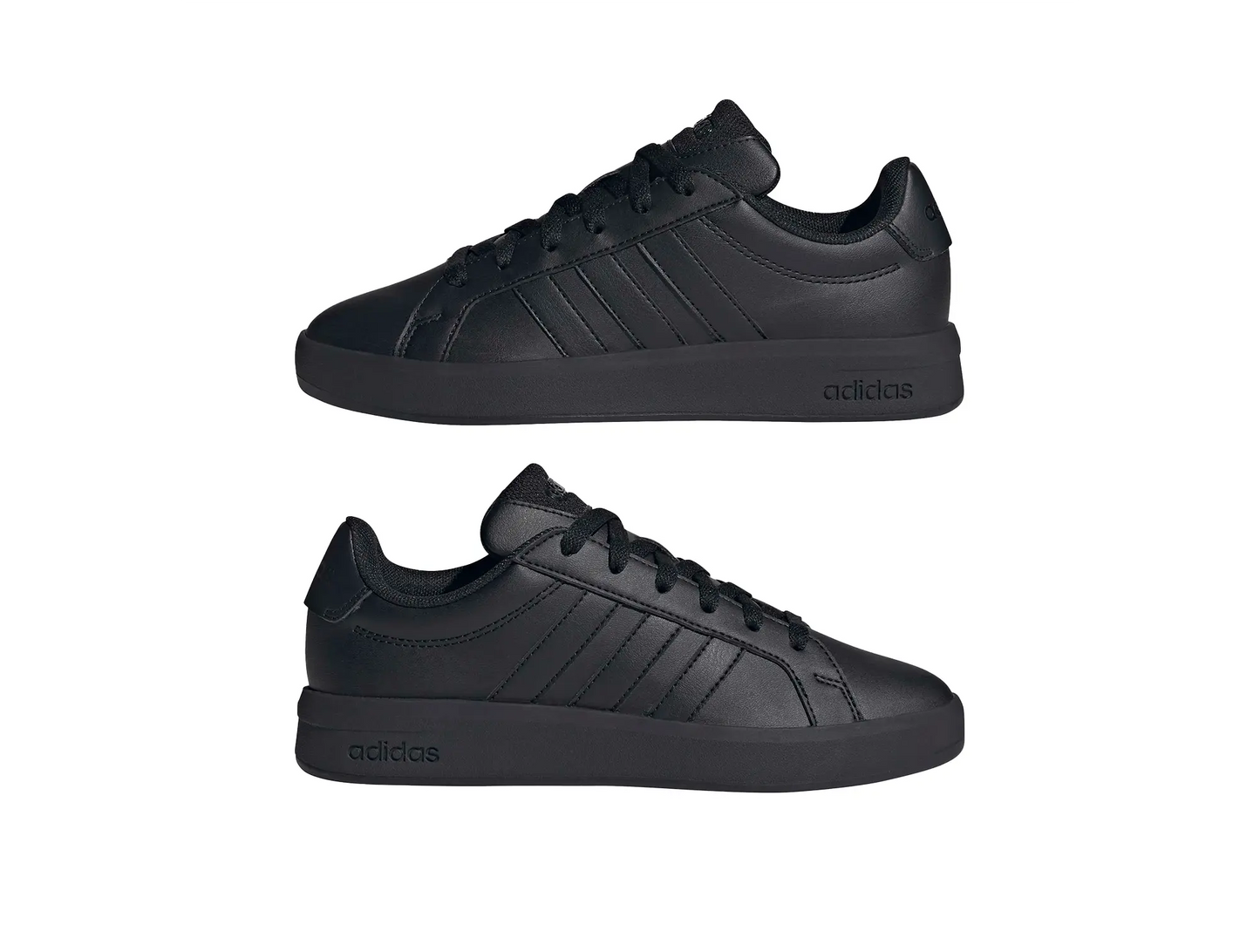 Zapatillas Adidas Grand Court 3.0 Niños Mono Negro