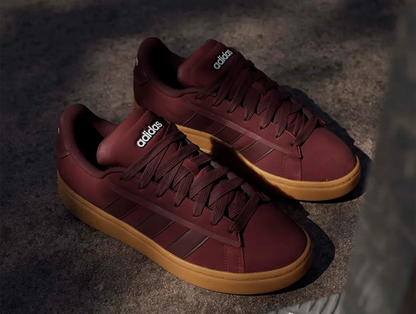 Zapatillas Adidas Grand Court Alpha 00S Hombre Burdeo