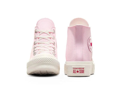 Zapatillas Converse Chuck Taylor All Star Lift (Hearts Valentine's Day) Mujer Rosado