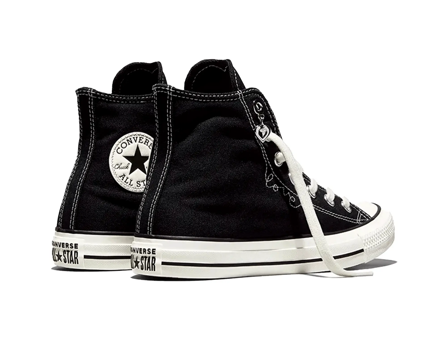 Zapatillas Converse Chuck Taylor Hi (San Valentin) Mujer Negro
