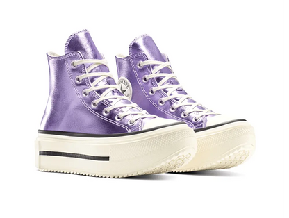 Zapatillas Converse Chuck Taylor Lift Double Stack Mujer Lila