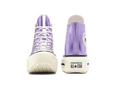 Zapatillas Converse Chuck Taylor Lift Double Stack Mujer Lila