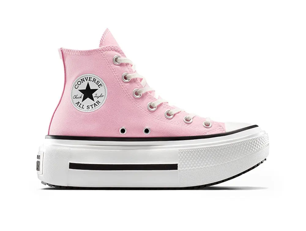 Zapatillas Converse Chuck Taylor Lift Double Stack Mujer Rosada