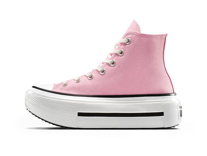 Zapatillas Converse Chuck Taylor Lift Double Stack Mujer Rosada