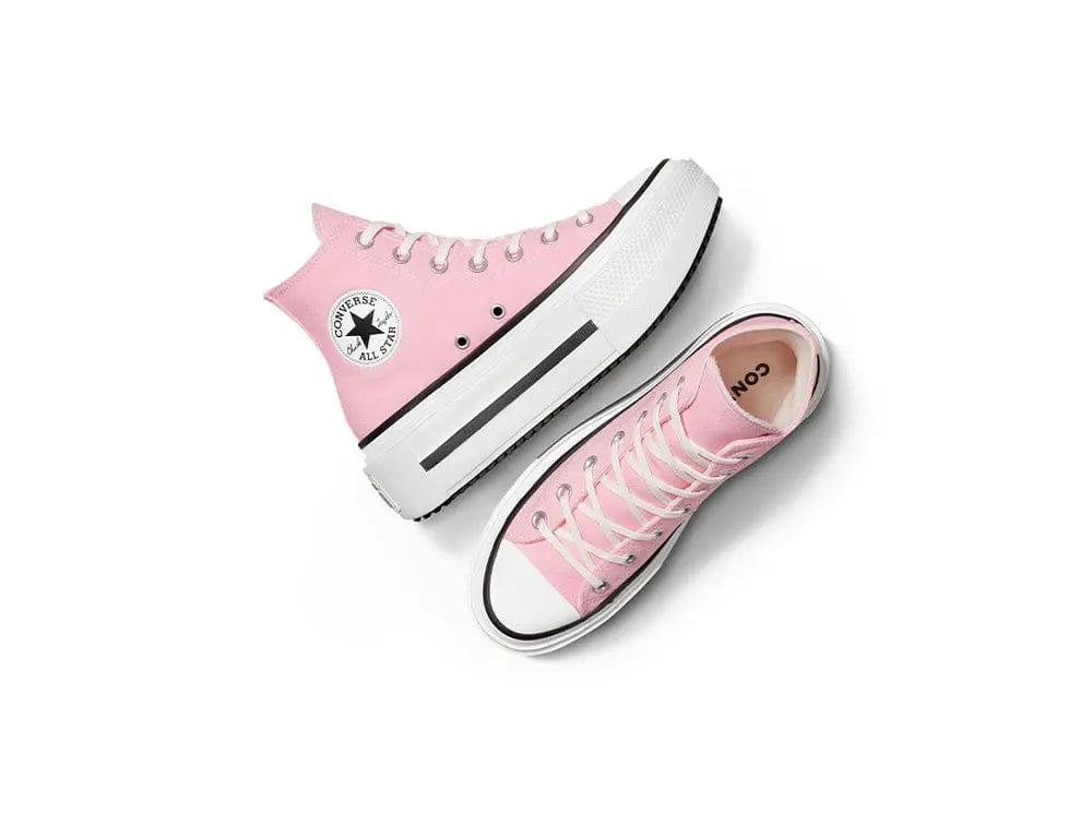 Zapatillas Converse Chuck Taylor Lift Double Stack Mujer Rosada