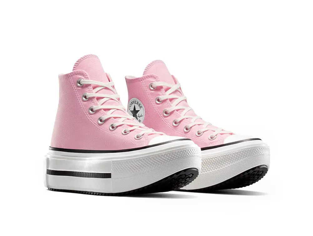 Zapatillas Converse Chuck Taylor Lift Double Stack Mujer Rosada