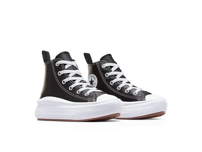 Zapatillas Converse Chuck Taylor Move Plataforma Niños Negro