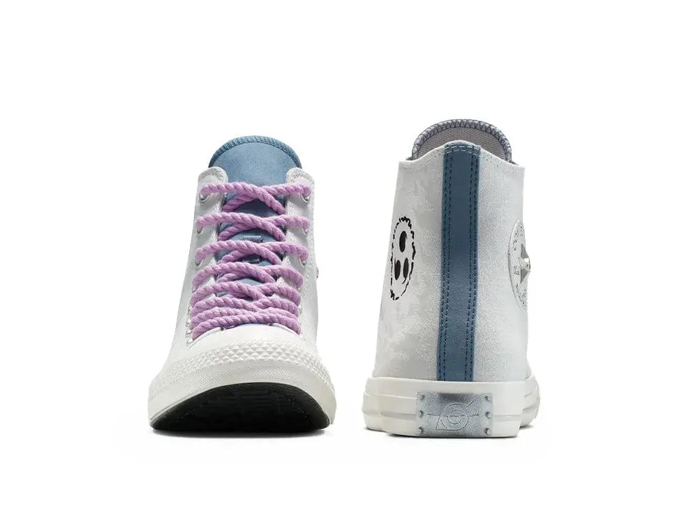 Zapatillas Converse Naruto Chuck Taylor Hi (Sasuke) Unisex Gris