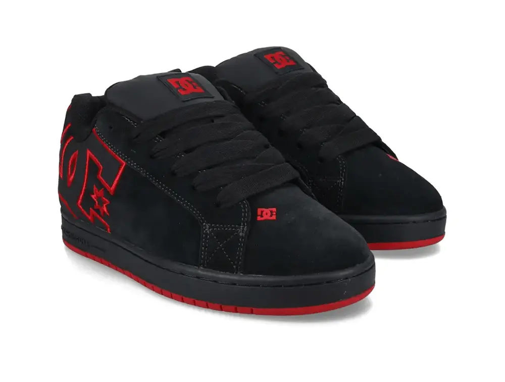 Zapatillas DC Court Graffik Hombre Gris Oscuro