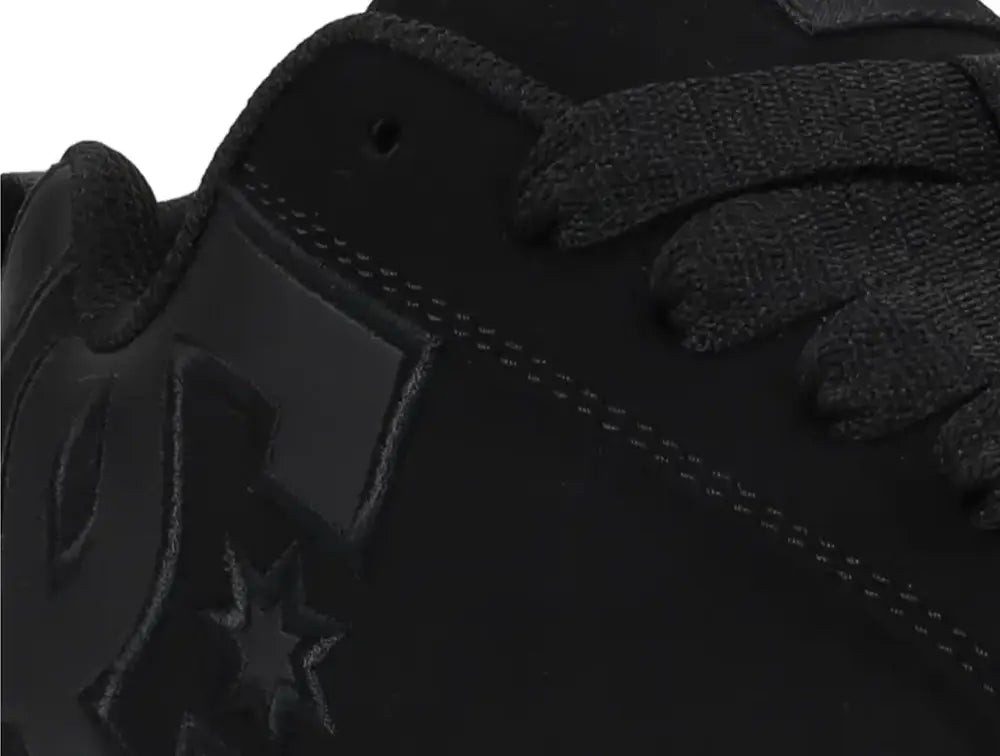 Zapatillas DC Court Graffik Mujer Mono Negro