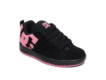 Zapatillas Dc Court Graffik Niños Negro