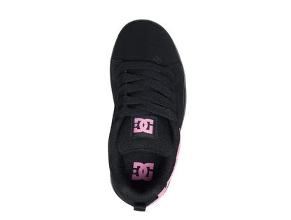 Zapatillas Dc Court Graffik Niños Negro