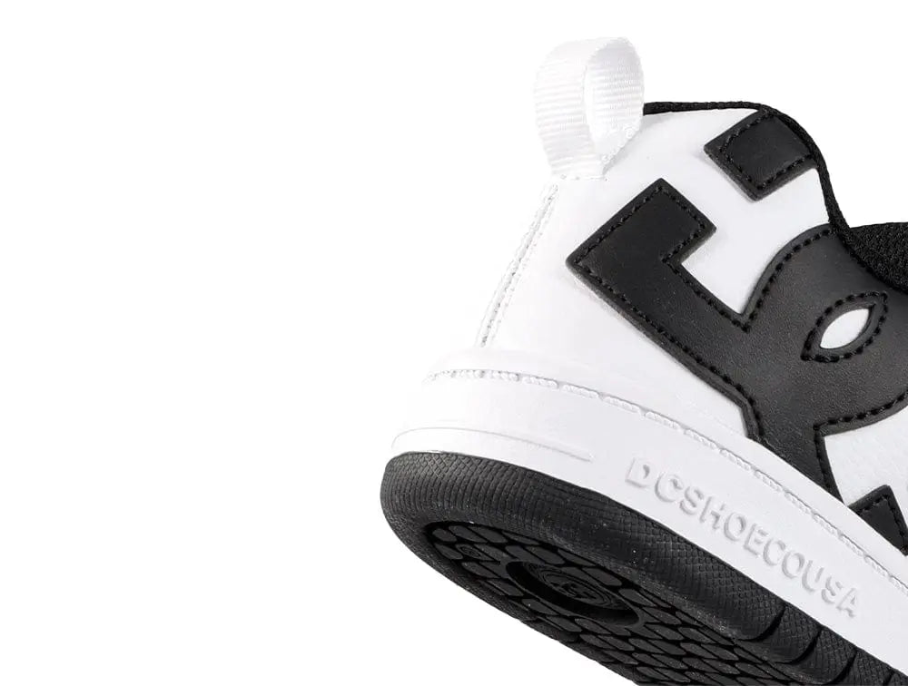 Zapatillas Dc Court Graffik Niños Blanco