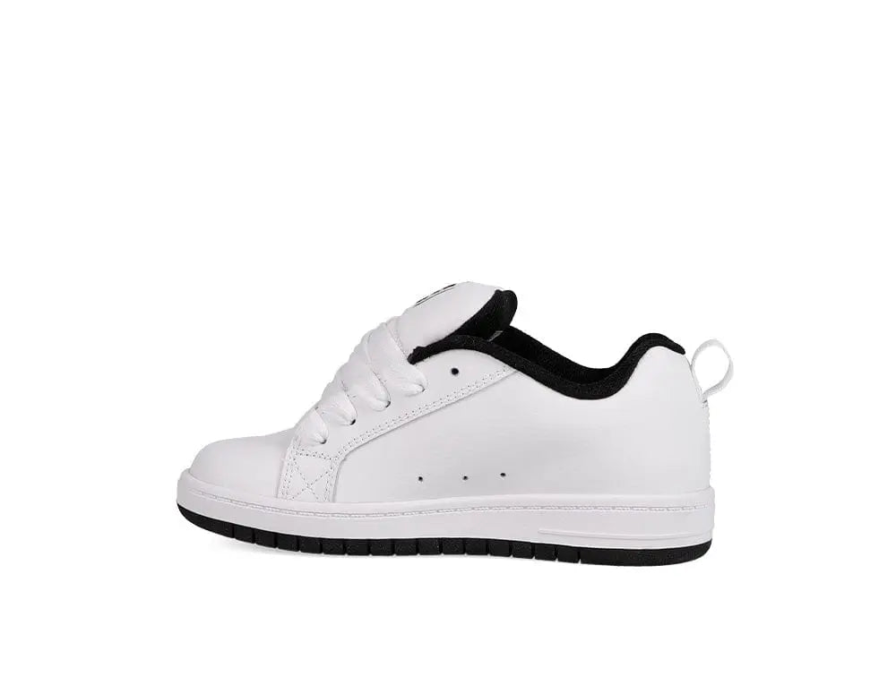 Zapatillas Dc Court Graffik Niños Blanco