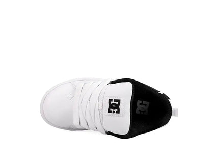 Zapatillas Dc Court Graffik Niños Blanco