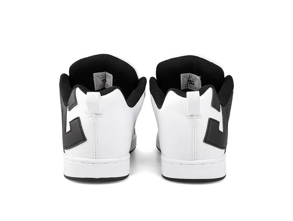 Zapatillas Dc Court Graffik Mujer Blanco