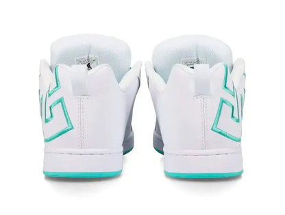 Zapatillas Dc Court Graffik Mujer Blanco