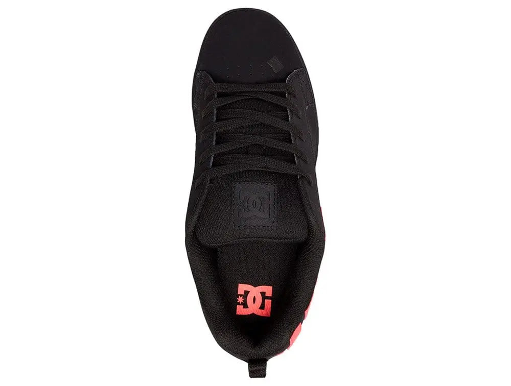 Zapatillas Dc Court Graffik Mujer Negro