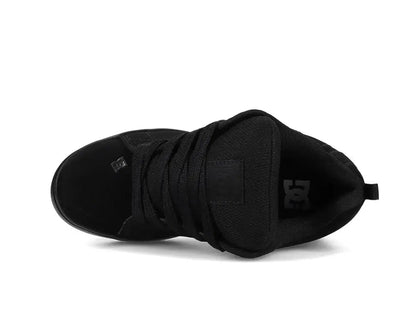 Zapatillas Dc Court Graffik Plataforma Mujer Mono Negro