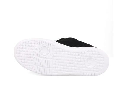 Zapatillas Dc Court Graffik Plataforma Mujer Negro