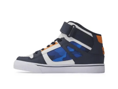 Zapatillas Dc Pure Ht Niños Azul