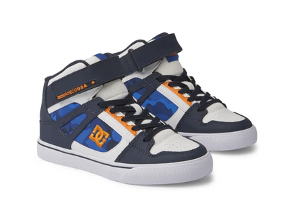 Zapatillas Dc Pure Ht Niños Azul