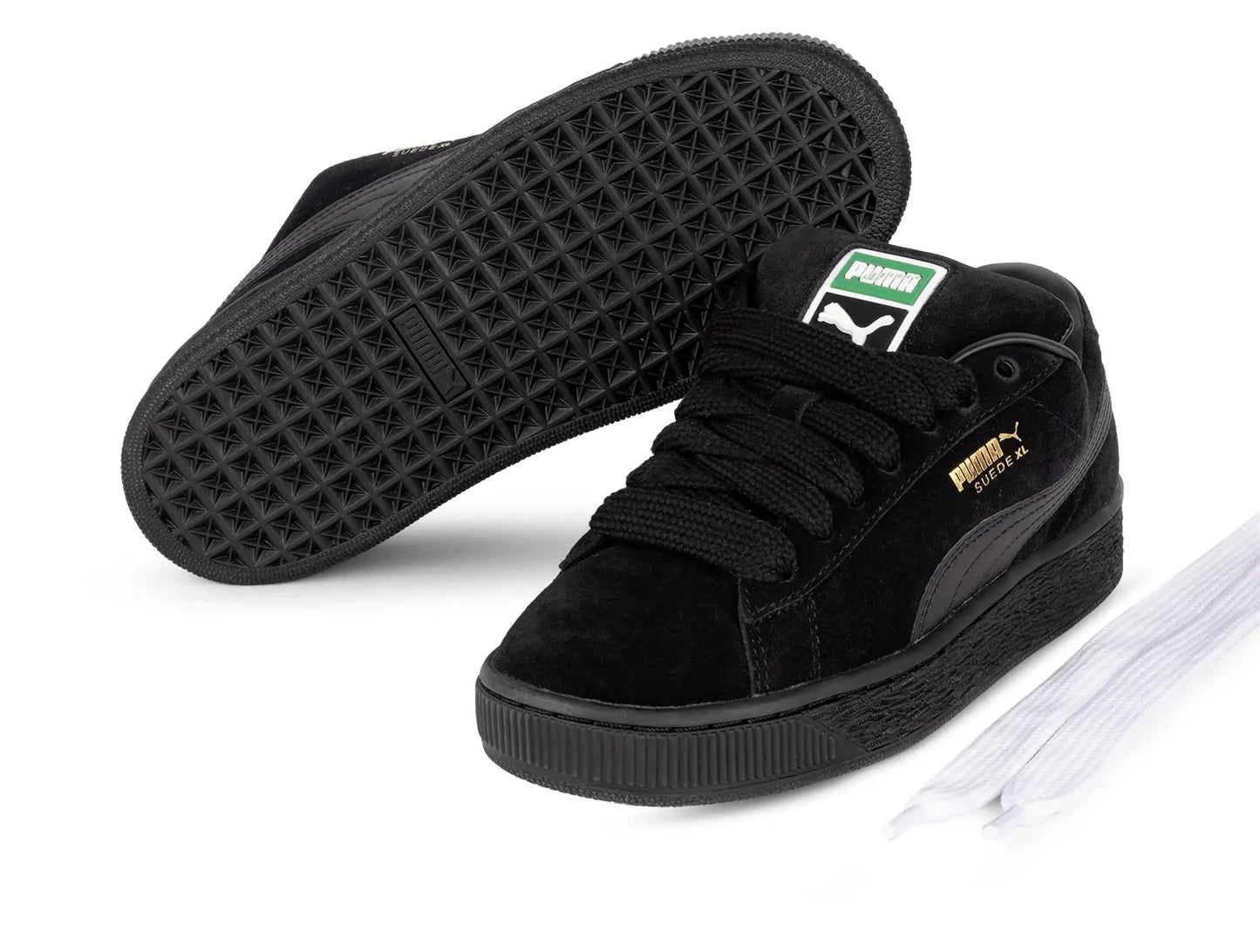 Zapatillas Puma Suede Xl Niños Mono Negro